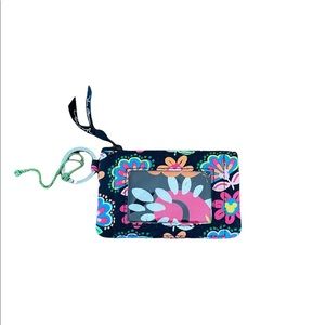 NWOT Disney Park Midnight Mickey Vera Bradley ID holder/zip closure RETIRED HTF